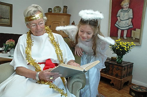 De Vertellersch mit den echten Engel