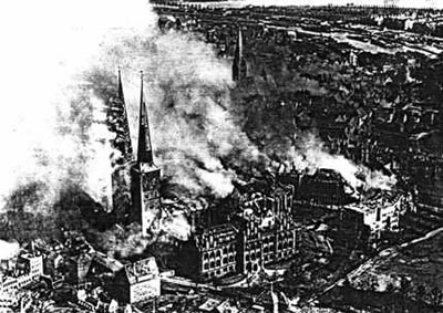 Lübeck: De Dom brennt