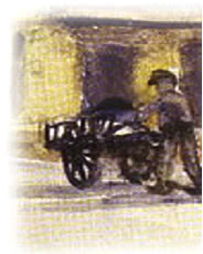 Schottsche Karr in en Aquarell (Utsnitt). Klick op to'n Vergr&ouml;ttern!