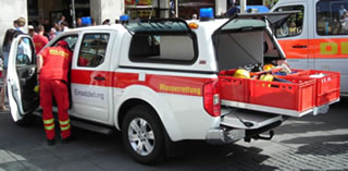 Waterrettung. Bild: Wikimedia Commons, Mattias Sebulke 