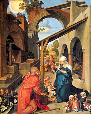 D&uuml;rer, Jesu Geburt