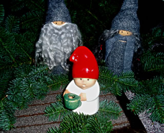 Nis, Mette un en Bes&ouml;ker mit Zippelm&uuml;tz