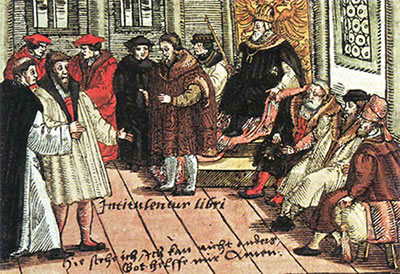 Luther v&ouml;r'n Rieksdag