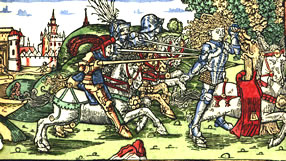 L&uuml;becker Bibel vun 1494: Absaloms Doot