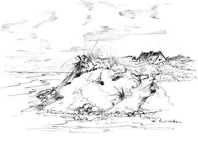 Op'n Darß. Vun R.Witzke. Klick op to'n Vergröttern!