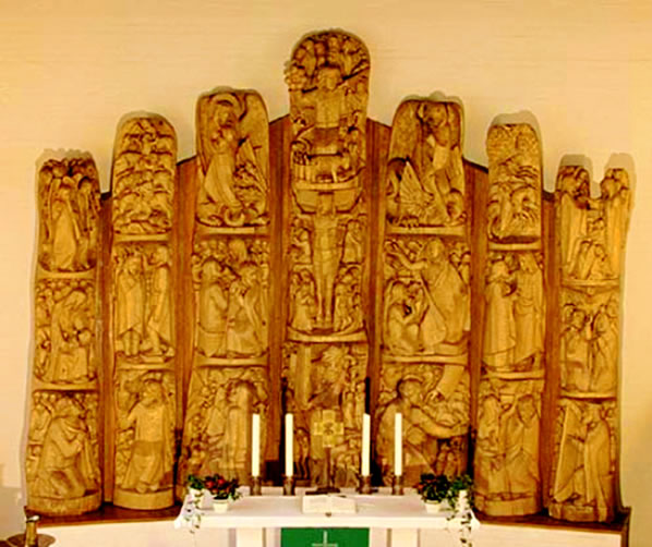 Bleckeder Verk&uuml;nnigungsaltaar