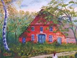 Nu seegt Se Adj&uuml;s to Huus un Goorn in't Avendlicht.