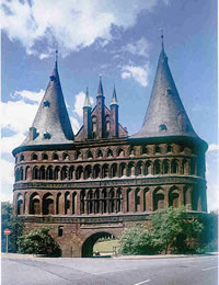 Holstendoor vun de Stadtsiet ut. Klick op to'n Vergr&ouml;ttern!