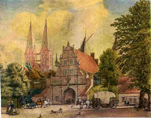 Dat Door mit'n Knick in de Midd