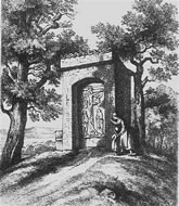 Krüüzwegstaschoon op den Jerusalemsbarg - 19.Johrhunnert