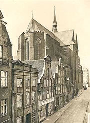 Glockengeterstraat. Histoorsches Foto. Klick op to'n Vergr&ouml;ttern!