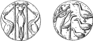 Slusssteen vun de Chors&uuml;len. Klick op to'n Vergr&ouml;ttern!