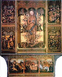 De Sniederaltaar. Klick op to'n Vergr&ouml;ttern!