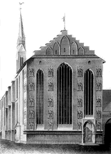 de afbraken Kirch. Klick op to'n Vergr&ouml;ttern!