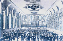 Dat Gewandhus. Klick op to'n Vergr&ouml;ttern!