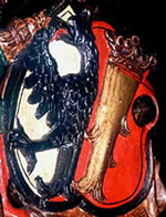 Dat Wappen vun de Bergen-Fohrers. -- Klick op to'n Vergr&ouml;ttern!